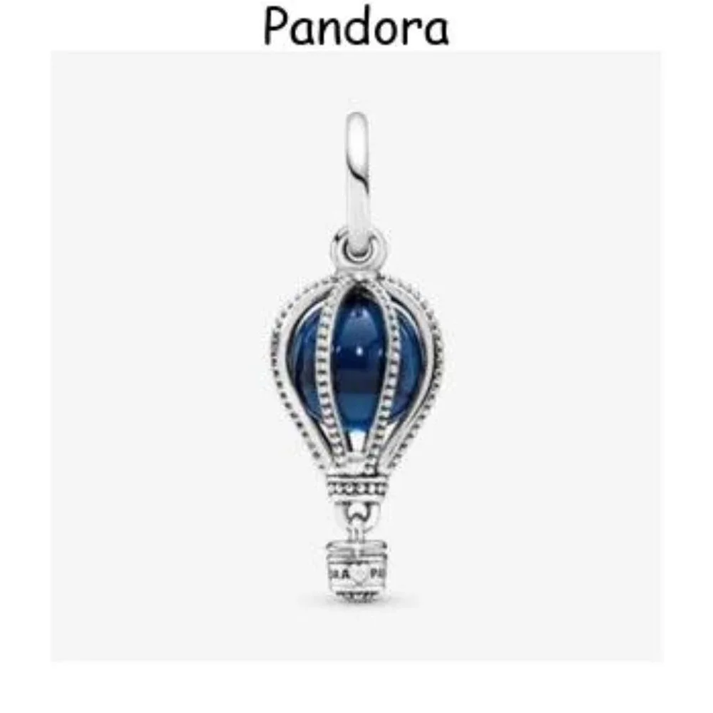 Pandora Blue Hot Air Balloon Travel Charm